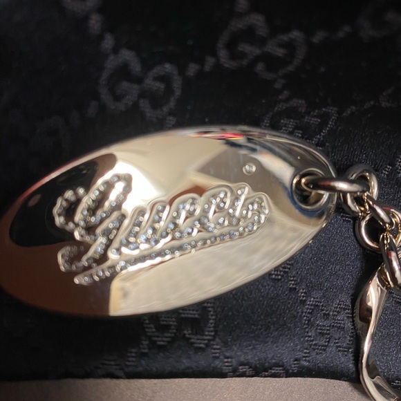 Gucci Key Ring Rhinestones Never Used - Picture 6 of 6